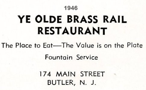 Ole Brass Rail